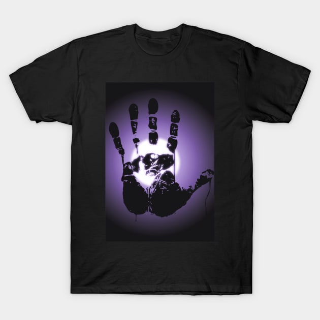 The Halloween Hand T-Shirt by Andyt